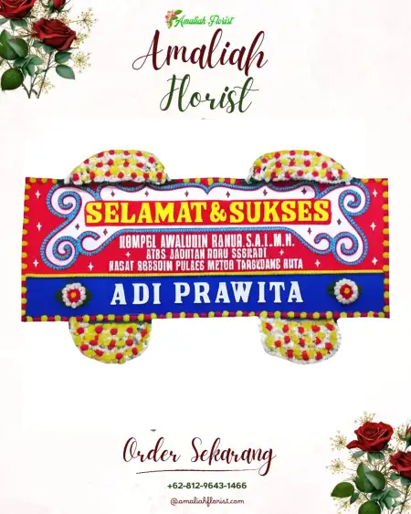 Papan Bunga Ucapan Selamat Padang Guci Hilir