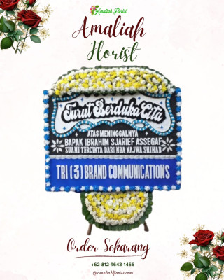 Papan Bunga Duka di Padang Guci Hilir